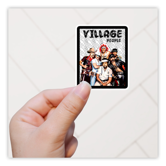 Village People Die Cut-plakker (5287)