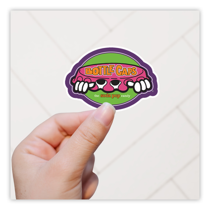 Bottle Caps Candy Die Cut Sticker (5290)