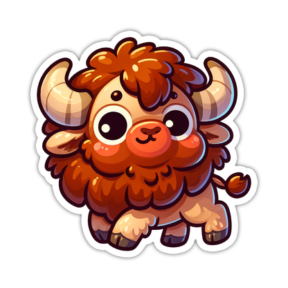 American Bison Die Cut Sticker (5294)