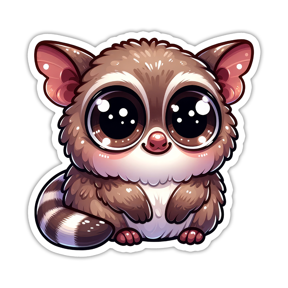 Bushbaby Galagos Nagapies Die Cut Sticker (5295)