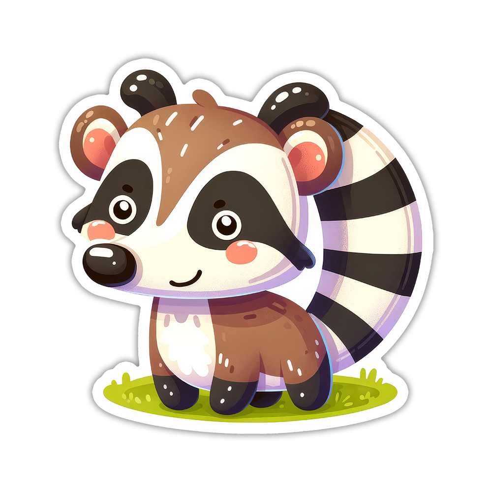 Coati Die Cut Sticker (5298)