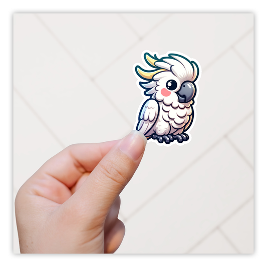 Cockatoo Die Cut Sticker (5299)