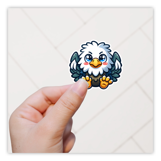 Bald Eagle Die Cut Sticker (5300)