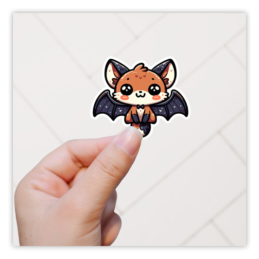 Flying Fox Bat Die Cut Sticker (5302)