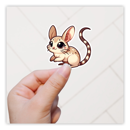 Jerboa Rodent Die Cut Sticker (5307)