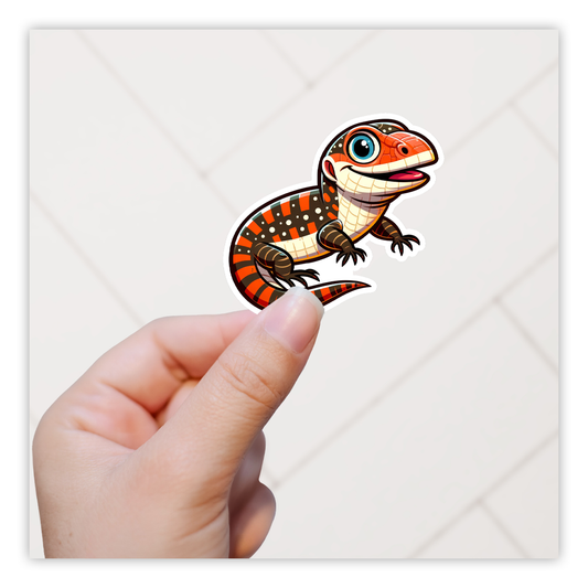 Monitor Lizard Die Cut Sticker (5314)