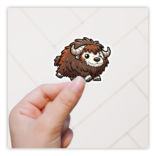 Muskox Die Cut Sticker (5316)