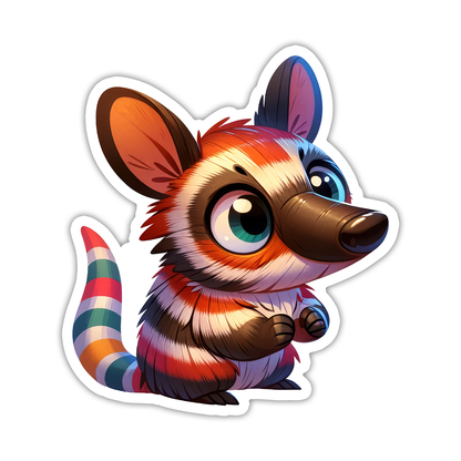 Numbat Walpurti Die Cut Sticker (5318)