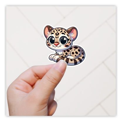 Ocelot Die Cut Sticker (5319)