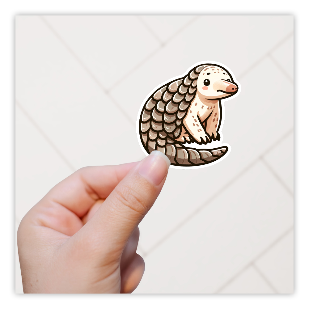 Pangolin Die Cut Sticker (5322)