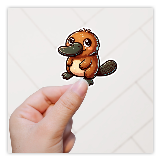 Platypus Die Cut Sticker (5323)