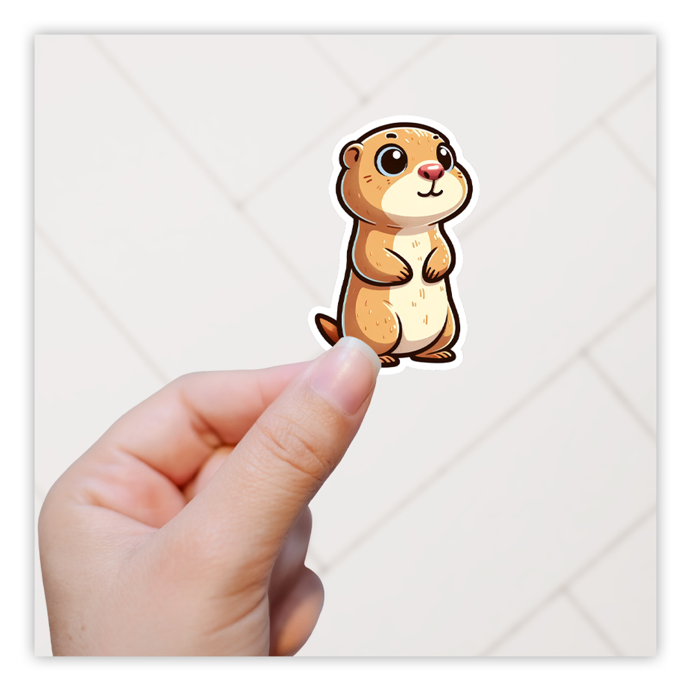 Prairie Dog Die Cut Sticker (5324)