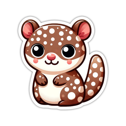 Quoll Die Cut Sticker (5326)