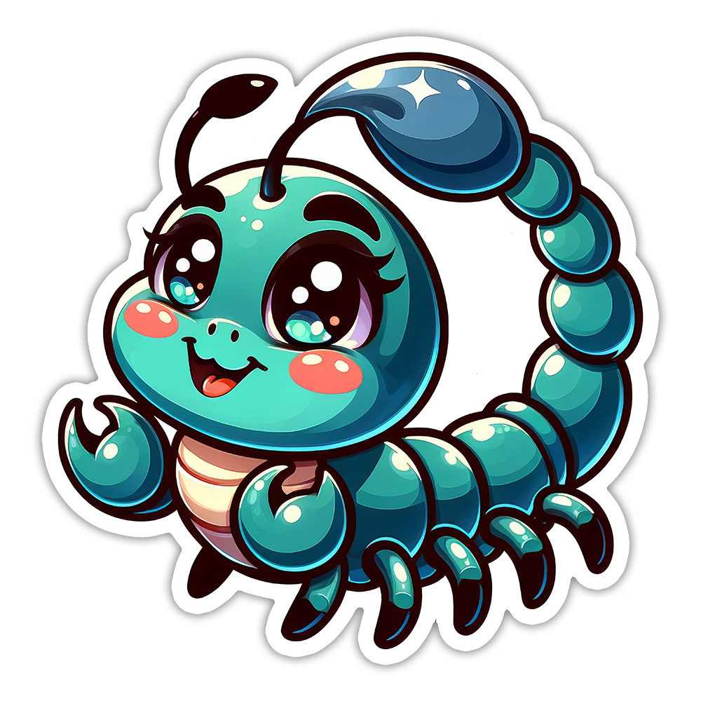 Scorpion Die Cut Sticker (5334)