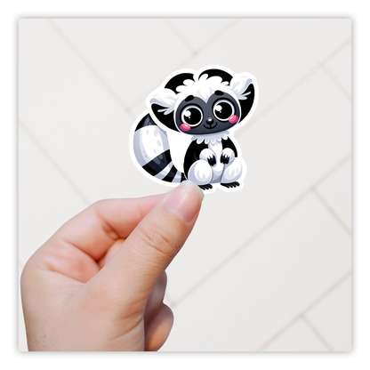 Sifaka Die Cut Sticker (5337)