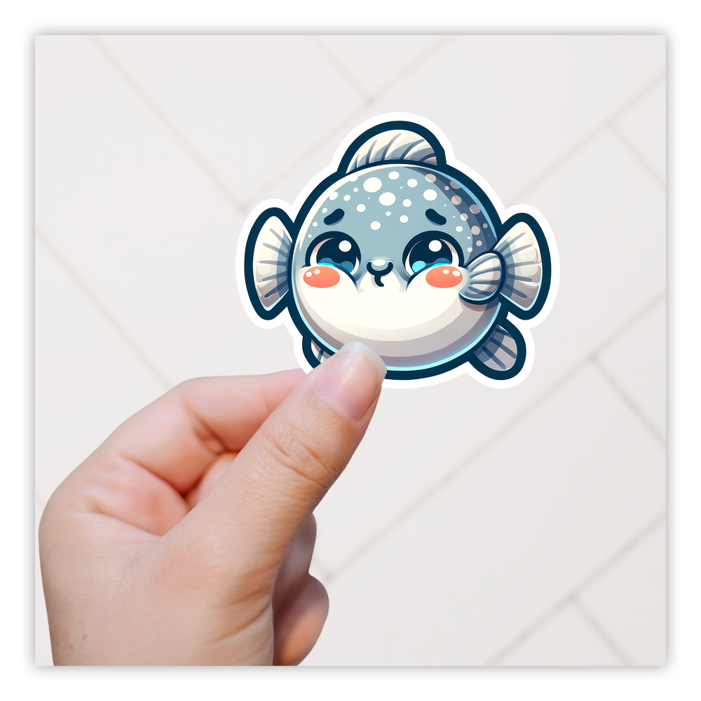 Sunfish Mola Mola Die Cut Sticker (5339)