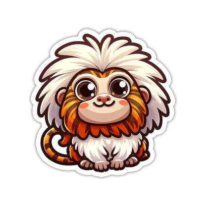 Tamarin Die Cut Sticker (5341)