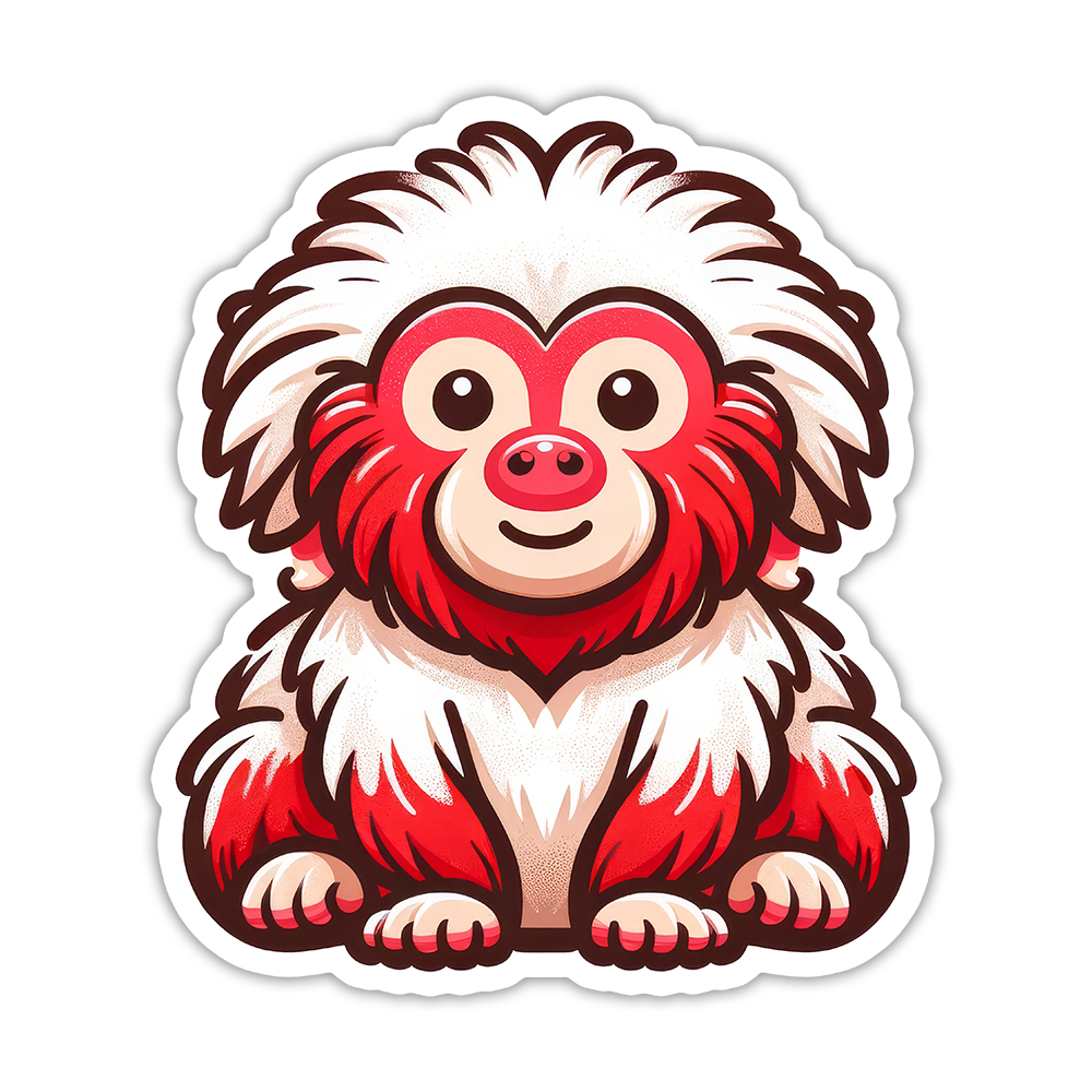 Uakari Die Cut Sticker (5345)