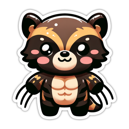 Wolverine Die Cut Sticker (5349)