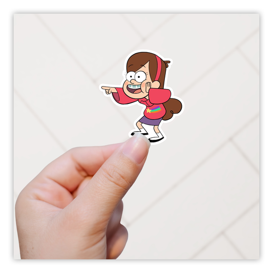 Gravity Falls Mabel Pines Die Cut Sticker (565)