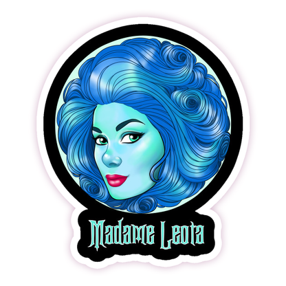 Spookhuis Madam Leota Die Cut Sticker (568)