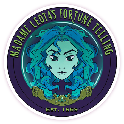 Spookhuis Madam Leota Die Cut Sticker (569)