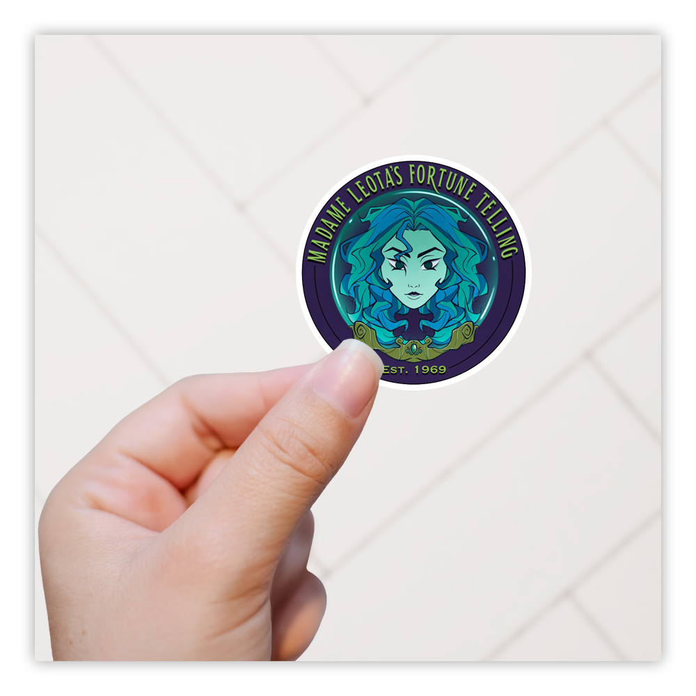 Spookhuis Madam Leota Die Cut Sticker (569)