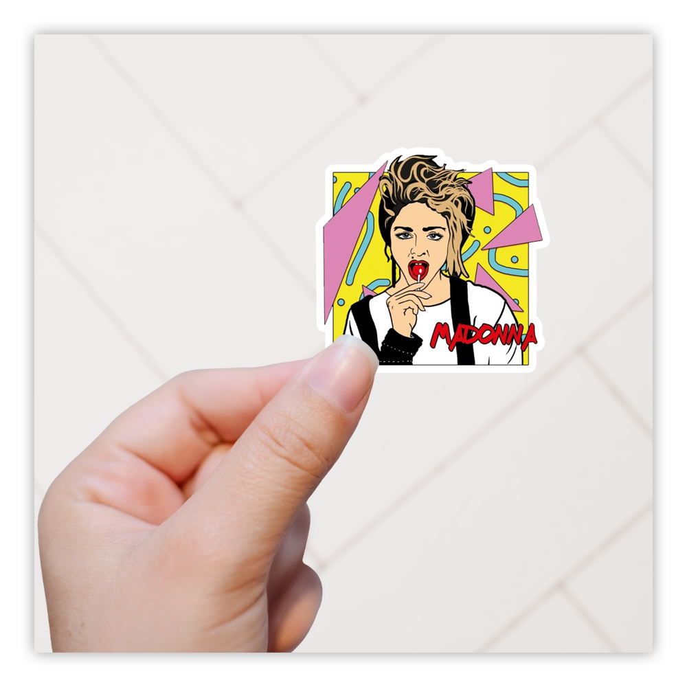 Madonna 1980's Die Cut Sticker (570)