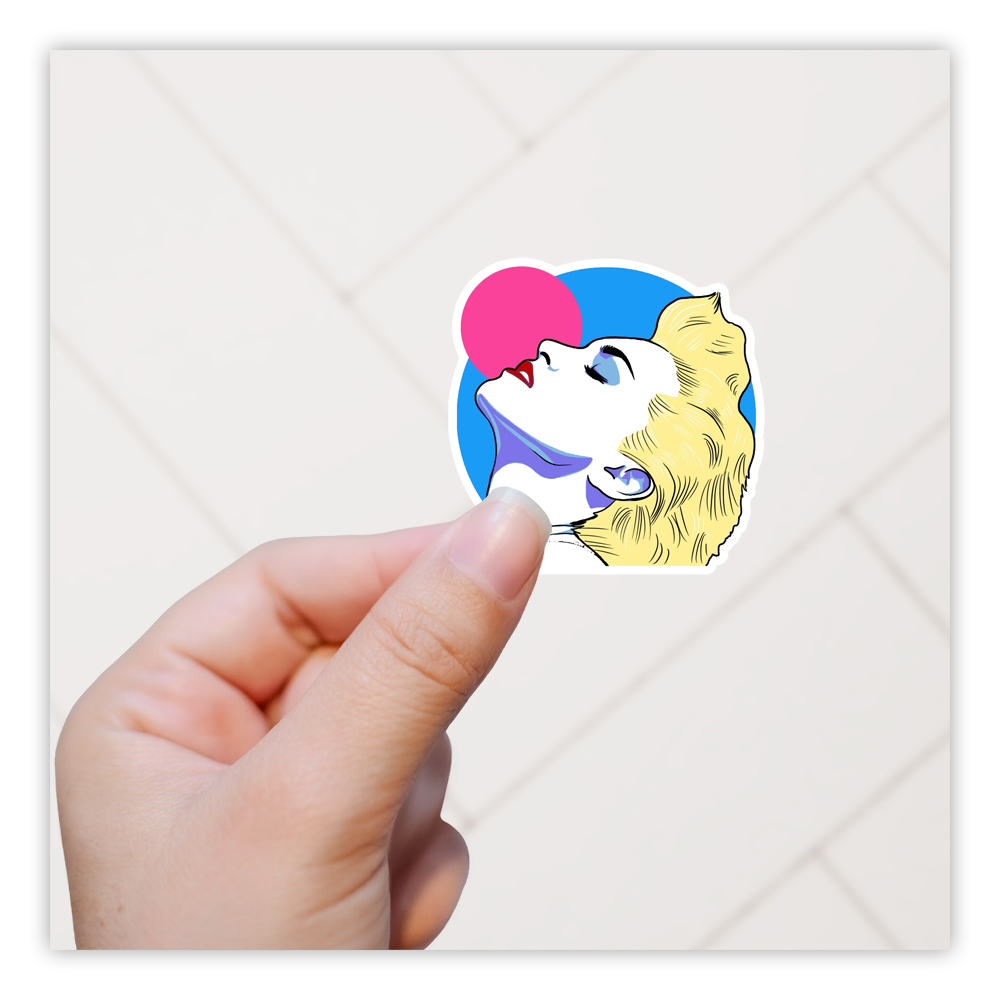 Madonna True Blue Die Cut Sticker (571)