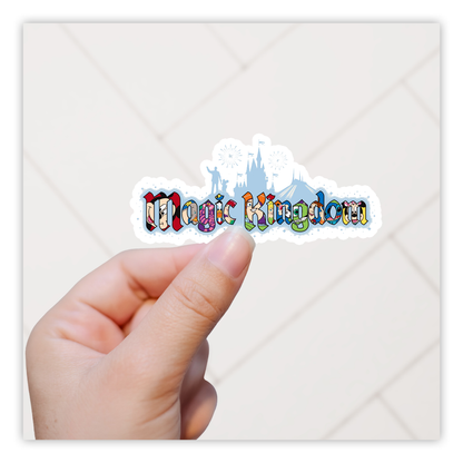 Magic Kingdom Characters Die Cut-plakker (572)