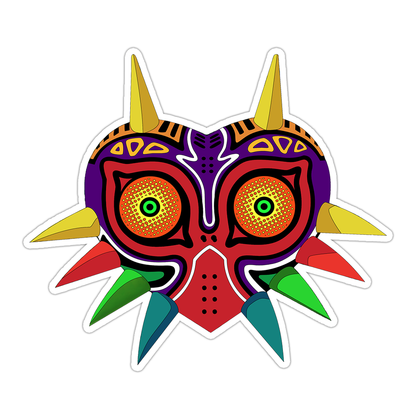 The Legend of Zelda Majora's Mask Die Cut Sticker (575)