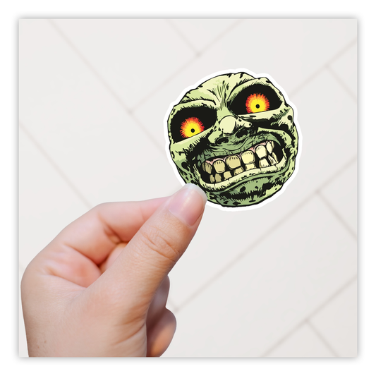 Legend of Zelda Majora's Mask Moon Die Cut Sticker (576)