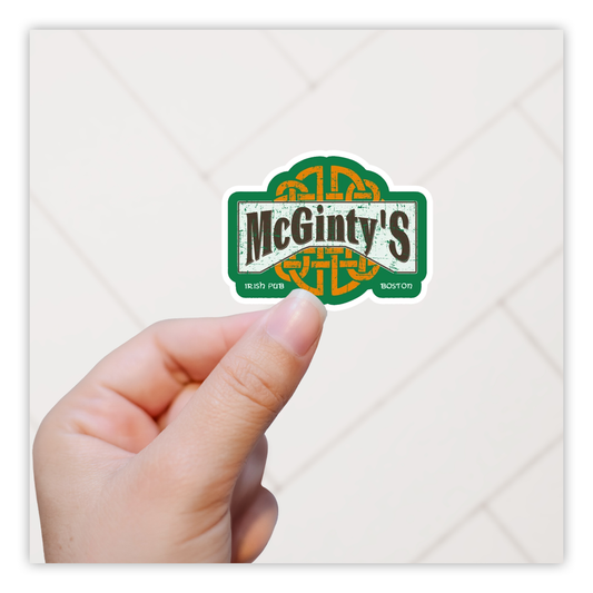 Boondock Saints McGinty's Sign Die Cut Sticker (584)