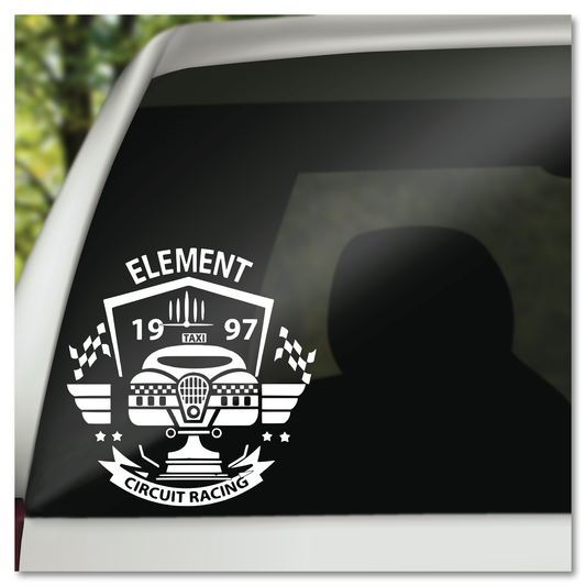 The Fifth Element Racing Vinyl Decal Sticker