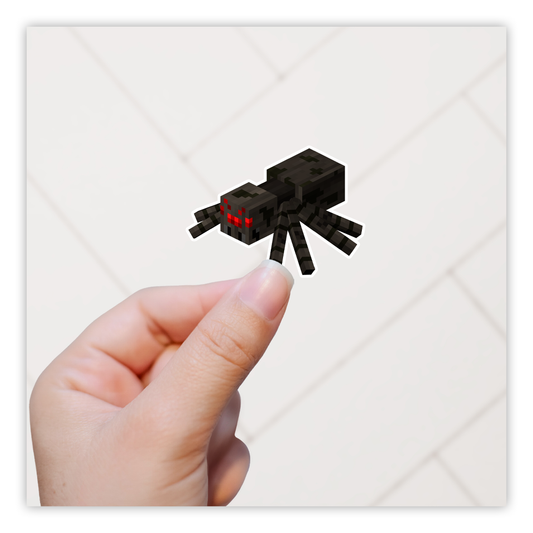 Minecraft Spider Die Cut Sticker (621)