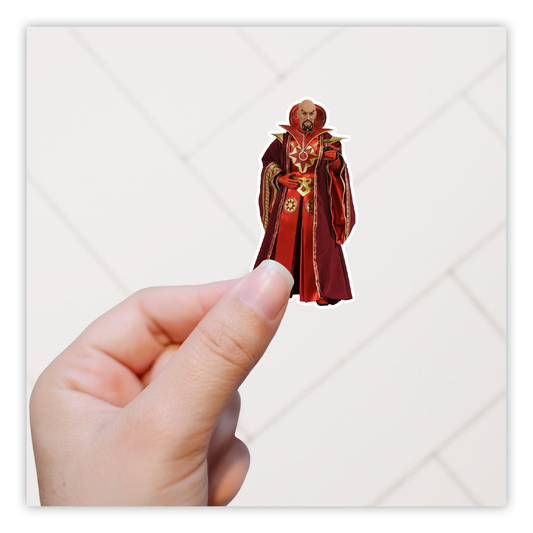 Flash Gordon Emperor Ming Die Cut Sticker (624)