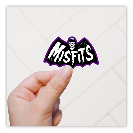 Misfits Bat Fiend Die Cut-plakker (625)