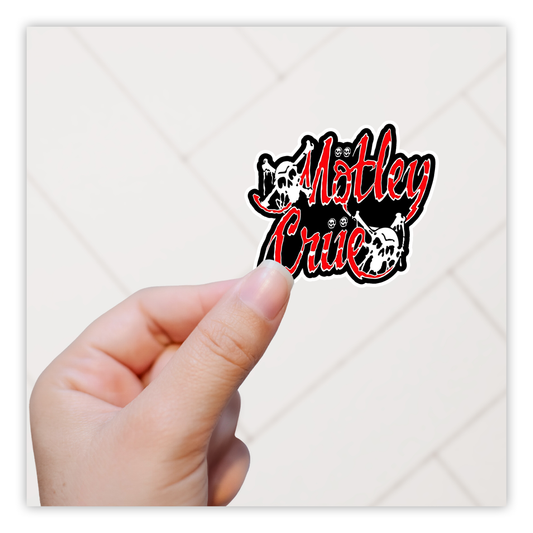 Motley Crue Die Cut Sticker (642)