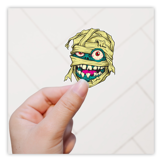 Classic Movie Monster Mummy Die Cut Sticker (647)