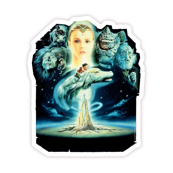 Neverending Story Die Cut Sticker (67)