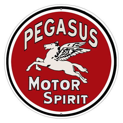 Pegasus Motor Spirit Die Cut Sticker (688)