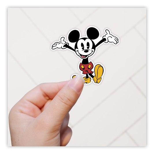 Mickey Mouse Die Cut Sticker (68)