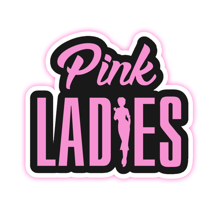 Grease Pink Ladies Die Cut Sticker (695)