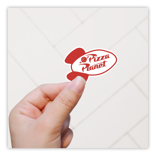 Toy Story Pizza Planet Die Cut Sticker