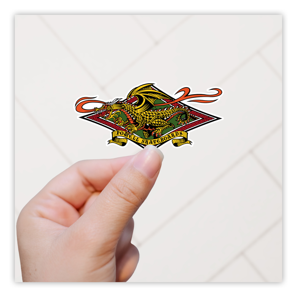 Steve Caballero Dragon Powell Peralta Die Cut Sticker (718)