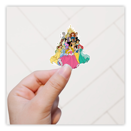 Disney Princesses Die Cut Sticker (723)
