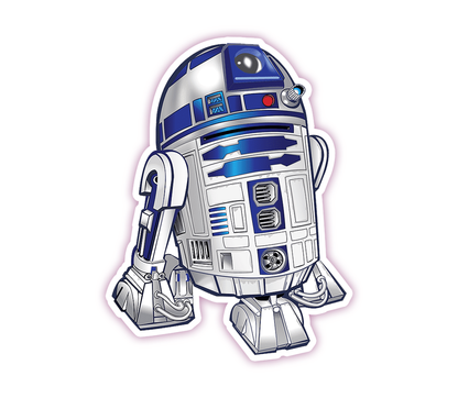 Star Wars R2-D2 Die Cut Sticker (731)