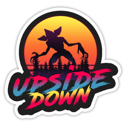 Stranger Things The Upside Down Demogorgon Die Cut Sticker (749)