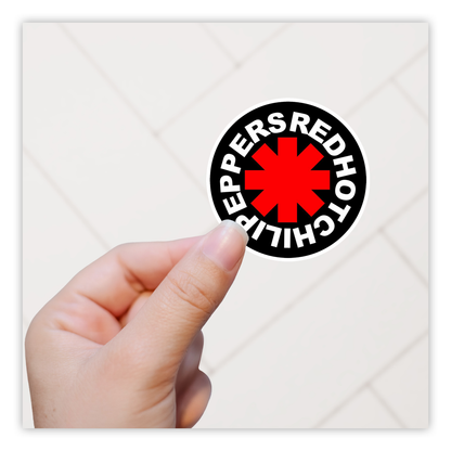 Rooi Warm Rissies Peppers RHCP Die Cut Sticker (751)