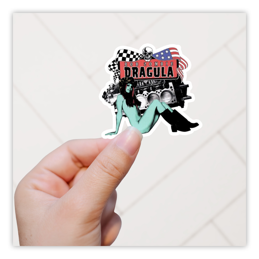 Rob Zombie Dragula Die Cut Sticker (756)